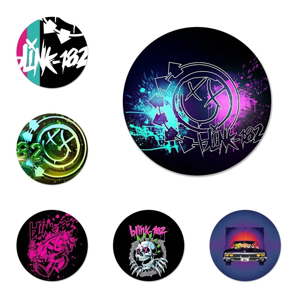 58mm Blink 182 Band Kitchen Home Decor Refrigerator Magnetic Stickers bottle Beer Opener | Дом и сад