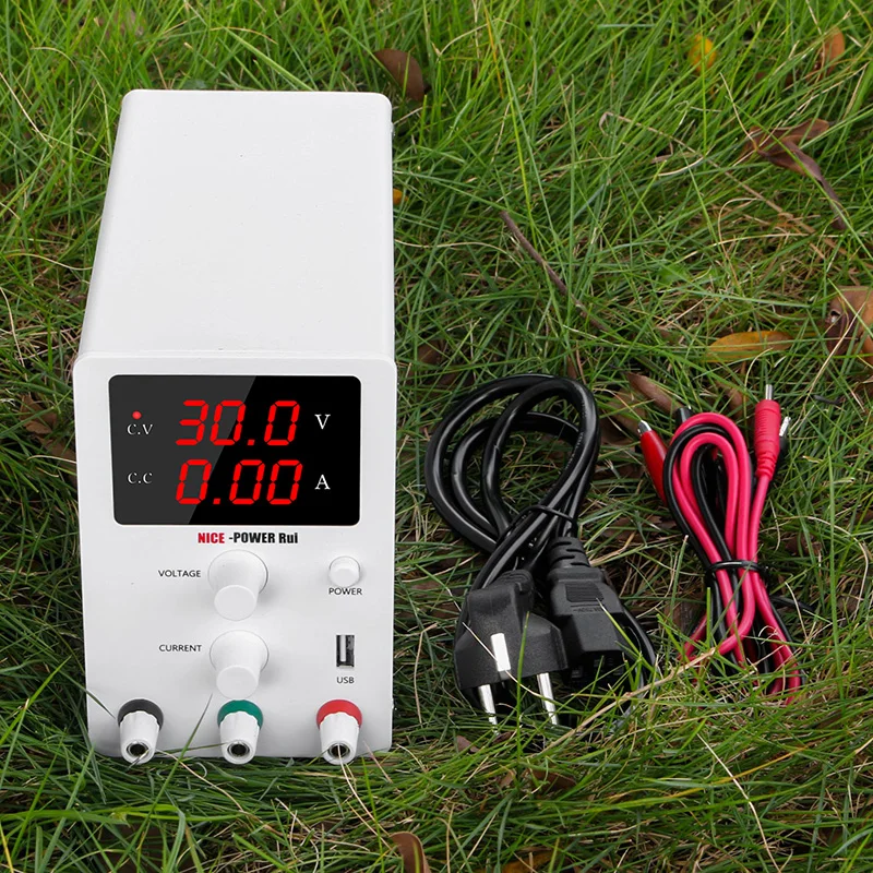 

Laboratory power supply adjustable 30v 10a voltage and current regulator adjustable power source bench source digital 3010d