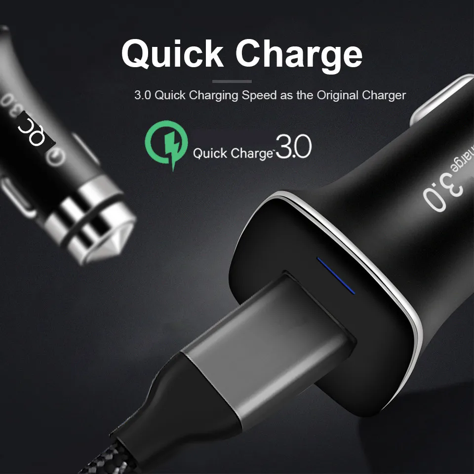 QGEEM-QC-3-0-USB-Car-Charger-Safety-Hammer-Quick-Charge-3-0-Car-Fast-Charger (3)