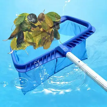 

Swimming Pool Leaf Rake Mesh Leaf Skimmer Professional Deep Water Mesh Pool Skimmer Net Aquarium Cleaning Tool