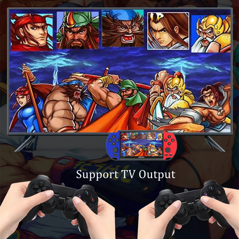 x40 mini video game 6.5inch 128 bits retro portable mini retro classic video game console handheld game player for Christmas gi