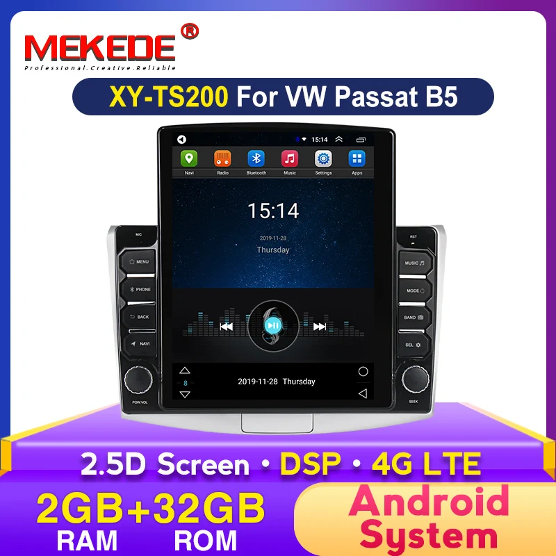 MEKEDE Android автомобильное радио GPS Navi для Фольксваген Magotan B7 Bora Golf 6 2012 2013 2014 головное
