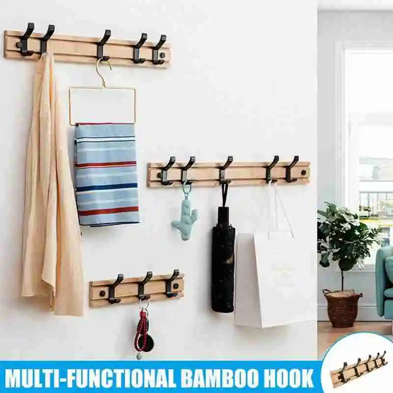 

Nordic Fashion Decor Punch-free Hook Coat Rack Hanger Hook Bedroom Hat Clothes Rack Hanger Kitchen Toilet Wall Hook