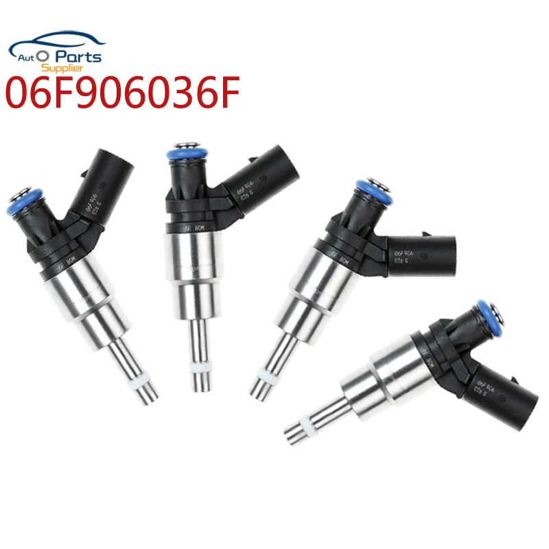 

New 4pcs 06F906036F Fuel Injector Nozzle For Audi A3 A4 A6 2.0 For VW EOS Golf Jet ta Passat 2.0 2001-