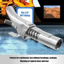 Grease Gun Adapter Hose Kit Gun Lock Grease Coupler Quick On Release Coupling Lock End S5B4