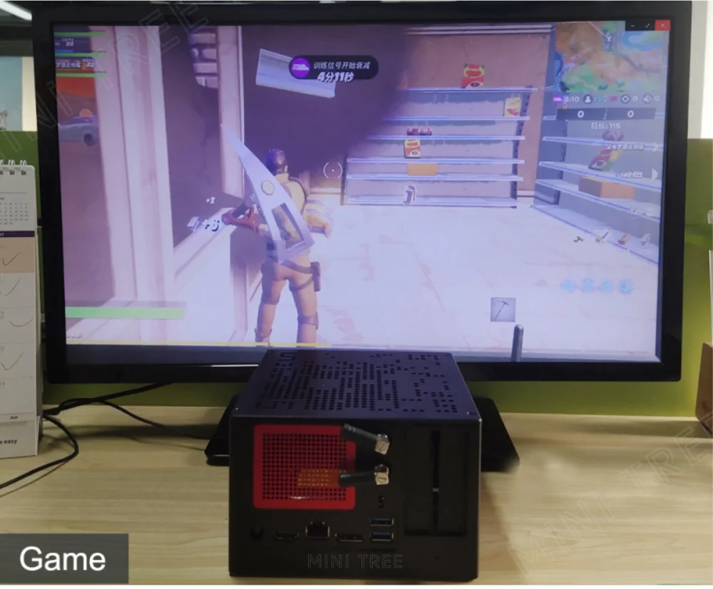 High-Performance Core i9-10850K Gamer Mini PC with 11900K, DIY Mini ITX Build, Discrete Graphics, Dual M.2 SSD, and Dual 2.5