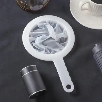 

1PC Juice Filter Mesh Kitchen Funnel for Wine Soy milk and Coffee (200 Mesh)/(400 Mesh)