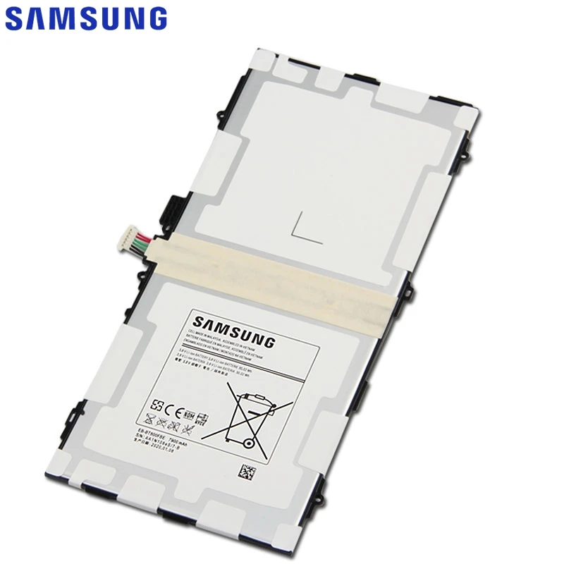 Оригинальная сменная батарея Samsung для Galaxy Tab S 10 5 дюйма Φ T800 T801 T805 T807|Аккумуляторы