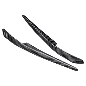 

Carbon Fiber Headlight Eyebrow Trim Head Light Lamp Eyelids Styling for Mitsubishi Lancer EVO X 10 2008-2014