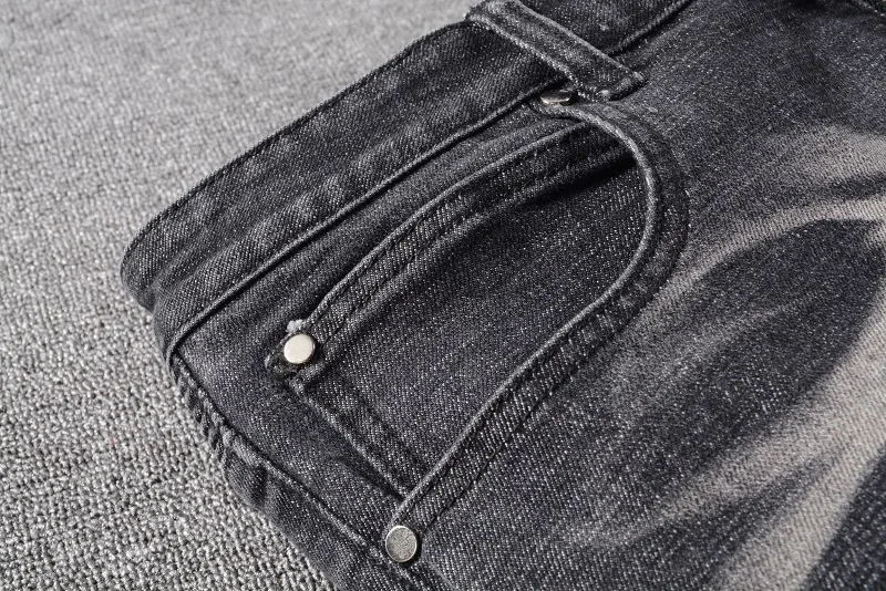 A108283 bike jeans black  5