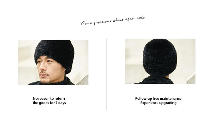 thermal aviator bomber hat Mink Woven Hat Men's Winter Outdoor Hedging Cap Mink Fur Straw Ear Cap Warm Hat brown leather bomber hat