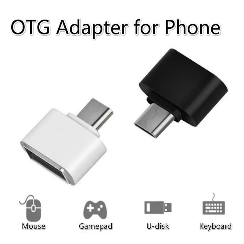 2 шт./упак. Type C OTG адаптер для Samsung Huawei Xiaomi переменного тока USB соединитель геймпада