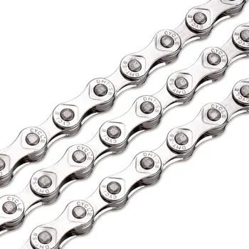 

Deemount 6/7/8S 116Links Chain 8 Speed MTB Road Bike Enhanced Bridge Chain High Pin Power Full Nickel Plated Low Noise