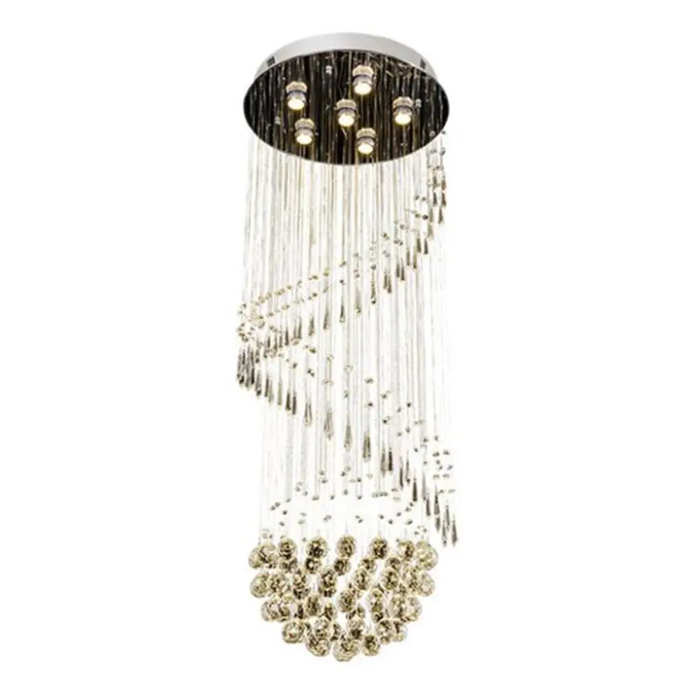 

Large Modern Crystal Chandelier Lights Square 60cm Pyramid Luminaire Decoration Luster Pendant Lamps Chandeliers GY-HS6009-9