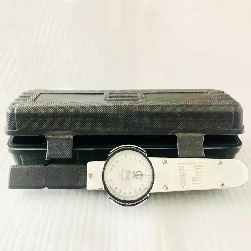 다이얼 토크 렌치 고정밀 포인터, 매개 변수 테이블 포함, 디젤 인젝터 수리 도구, 1/2 인치 드라이브, 10-100Nm