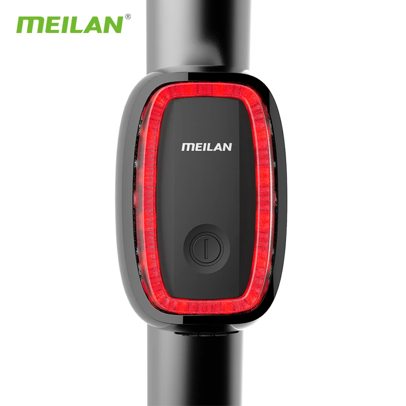 Meilan X1 велосипед свет USB Перезаряжаемые хвост лампы светодиодный спереди 16