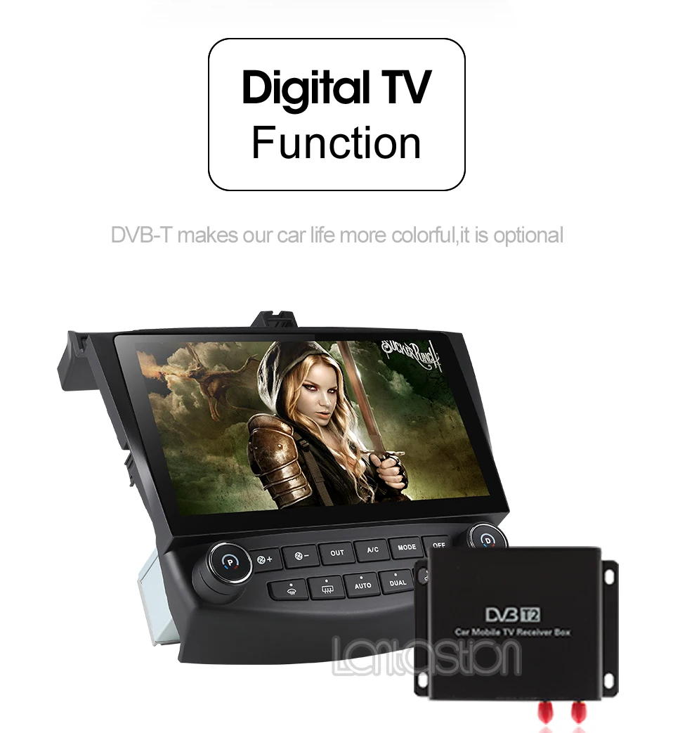 Excellent DSP 2+32Gandroid 9.0 car dvd gps navigation player for Honda Accord 7 2003-2007 car radio video player gps navigation car stereo 11