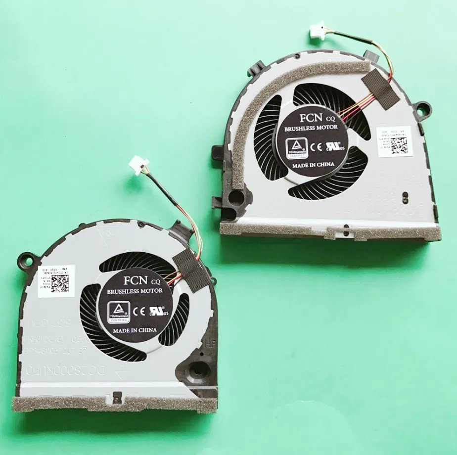 cpu and gpu fan Замена ноутбук Процессор Вентилятор охлаждения GPU радиатор для Dell Ins G3-3579 CN-0TJHF2 CN-0GWMFV DFS551205ML0T FKB7 dc28000kuf0 - Цвет: cpu and gpu fan