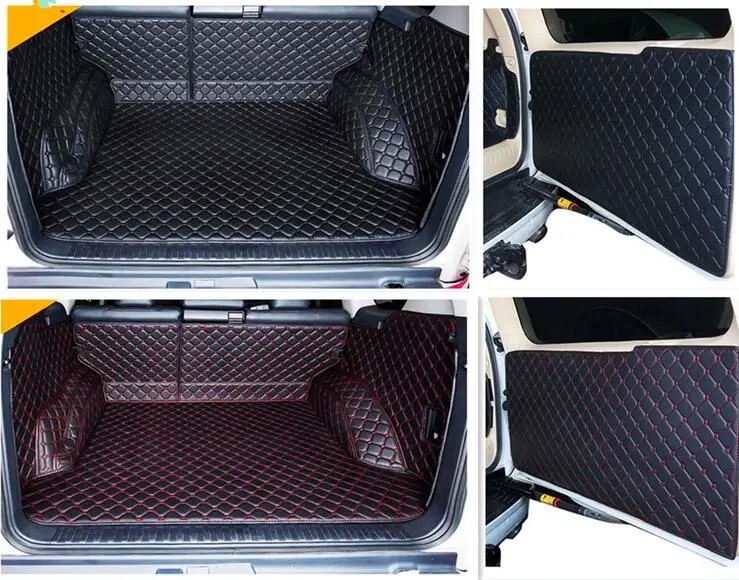 Полный комплект ковриков для багажника автомобиля и задней двери Toyota Land Cruiser Prado