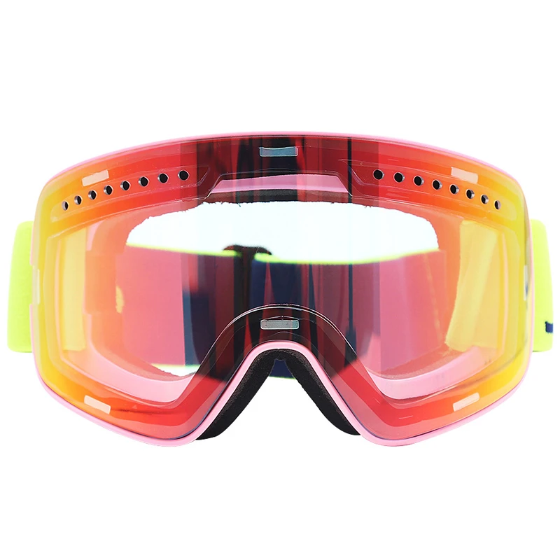 Unisex Adults Windproof Anti-Fog Sports Snowmobile Snowboard Ski Snow UV Goggles