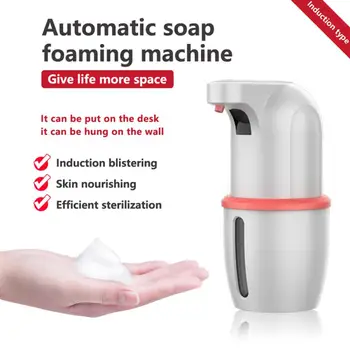 

Foam Soap Dispenser 275ml Automatic Intelligent Sensor Induction Touchless USB Charging Hand Washing Dispensers Kitchen Bathroom