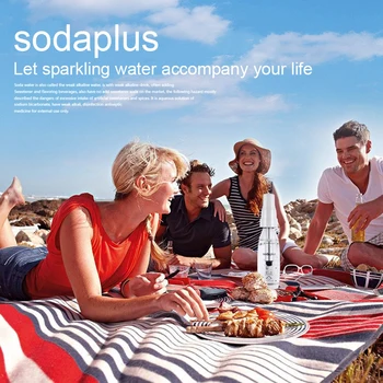 

Portable Soda Machine Household Soda Stream Maker Mini Soft Drink Making CO2 Dispenser DIY Travel Juice