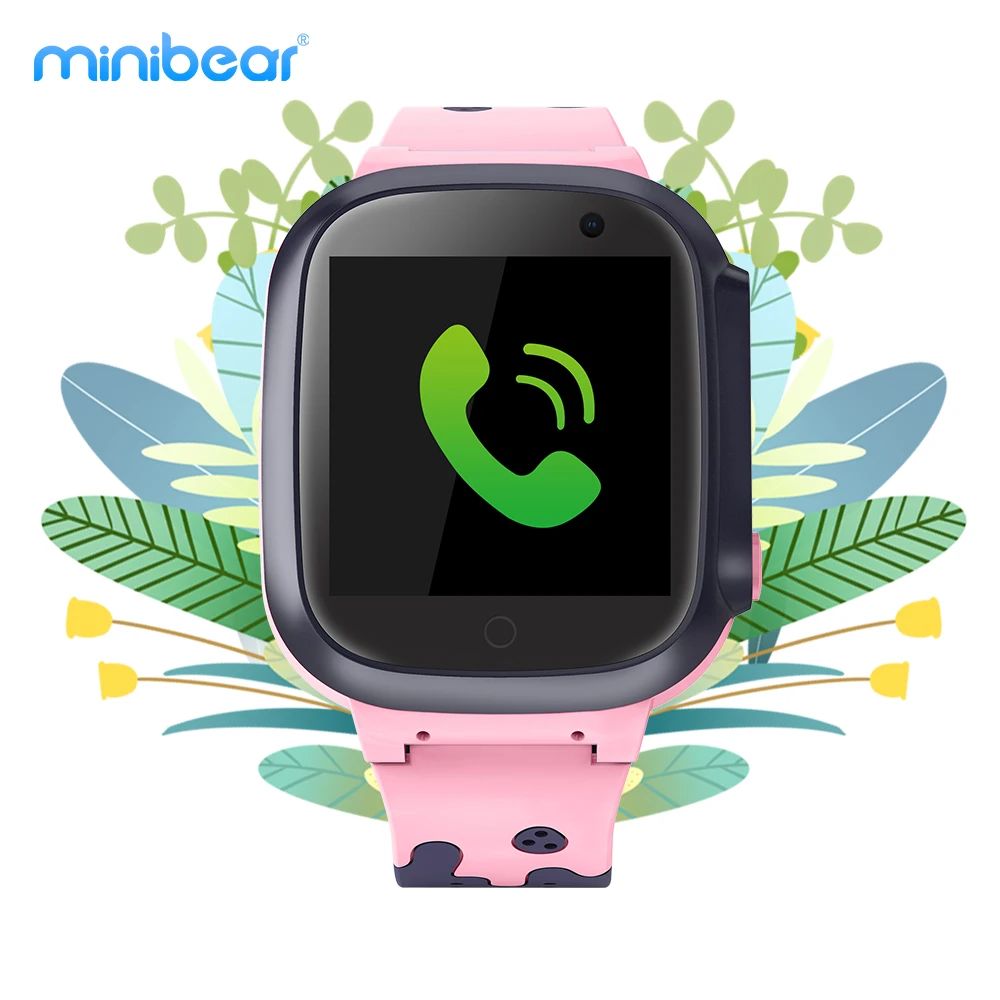 

Children Smart Watch GPS LBS WiFi Location Tracker IP67 Waterproof SOS Anti-lost 2G kids Smartwatch for New Year's Gift Minibear