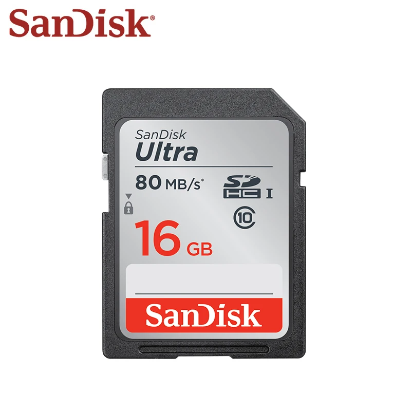 Sandisk sd карта 16 МБ/с. 32 ГБ 64 128 SDHC/SDXC|card amplifier|card packagecard access |