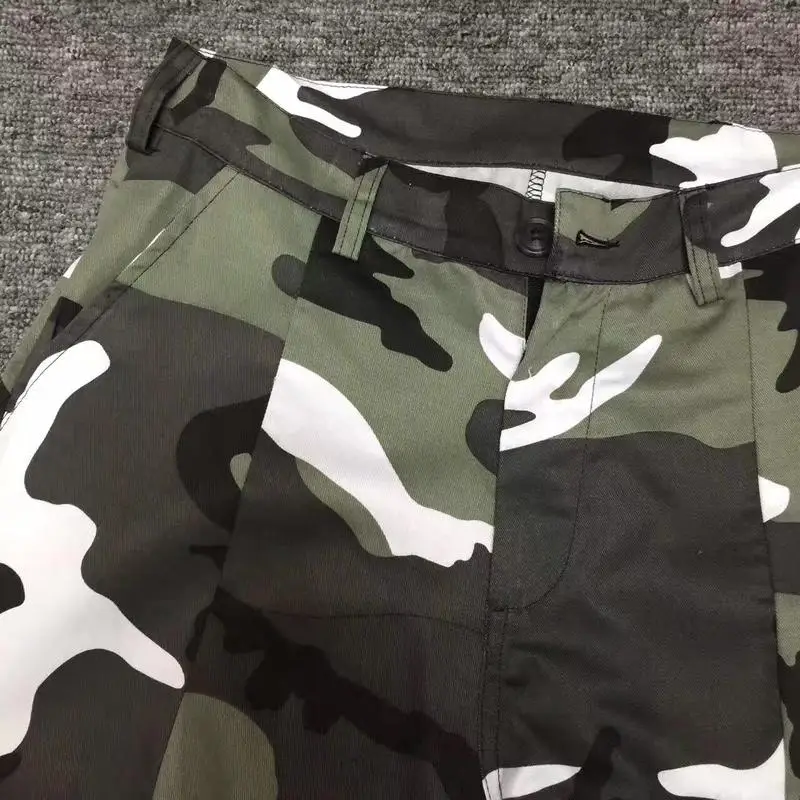19ss vete мужские ts Брюки камуфляжные мужские женские хип-хоп Уличная vete мужские ts уличные джоггеры kanye west брюки Fog