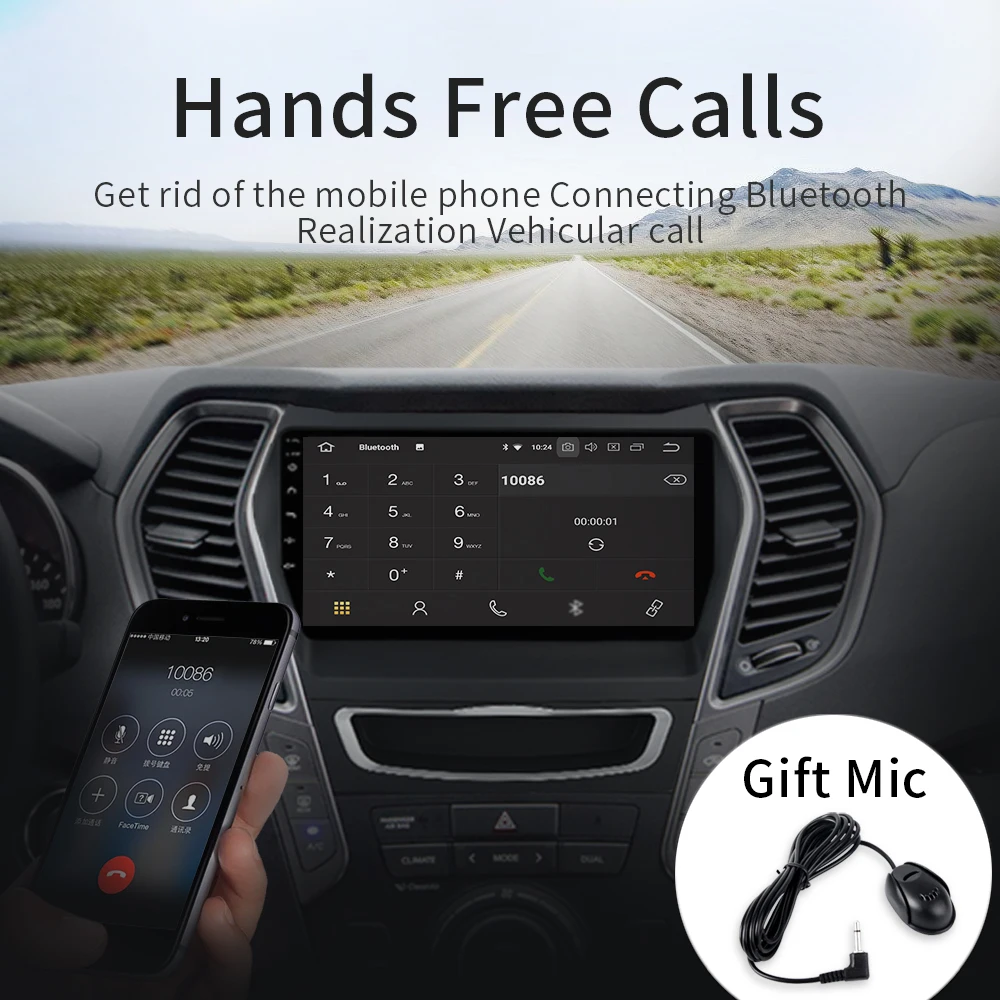Dasaita 10," Android 9,0 автомобиля gps радио плеер для Toyota Camry 2012 2013 с Octa Core 4 Гб+ 32 ГБ Авто Радио стерео Мультимедиа