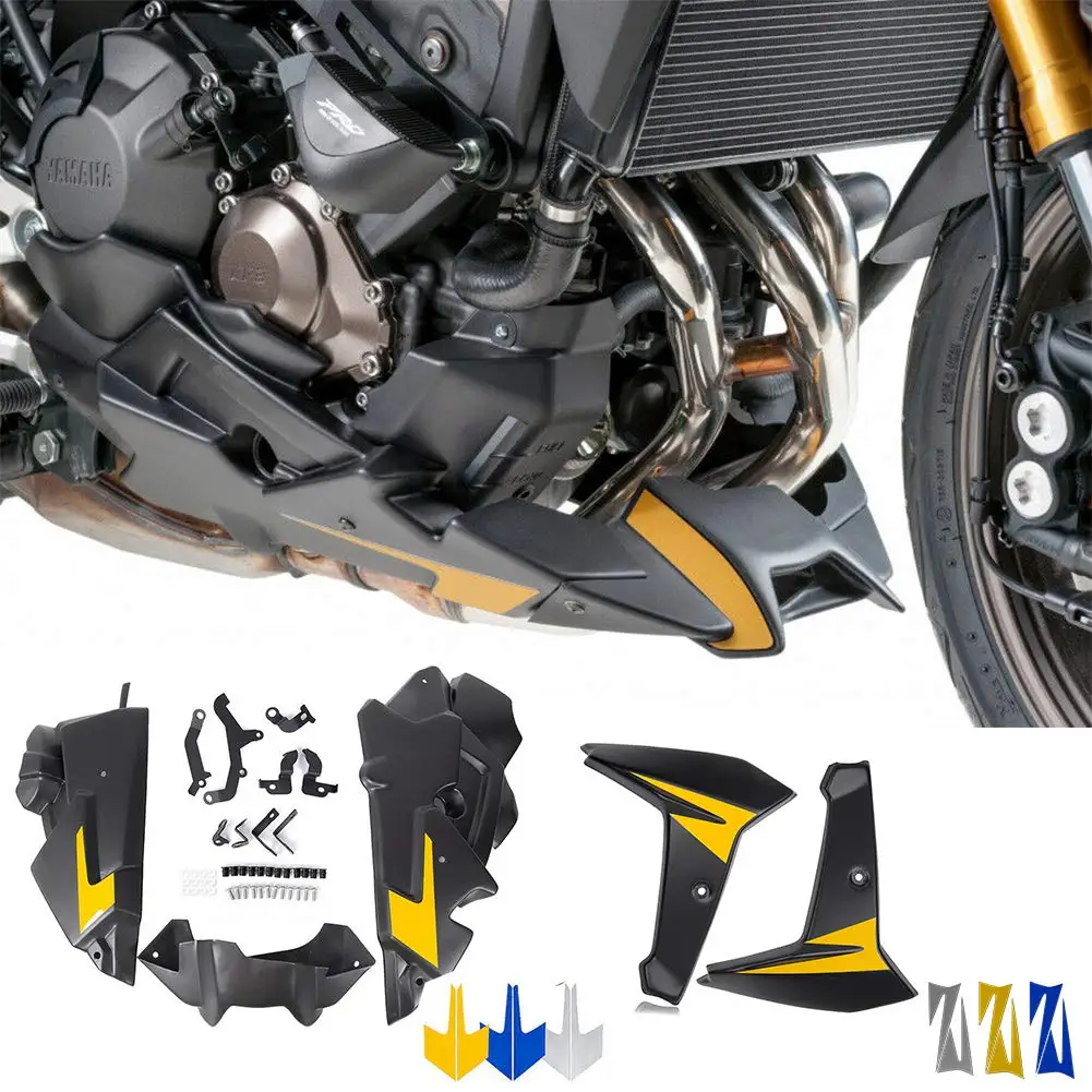 Bellypan для 2014 2015 2016 Yamaha MT09 FJ09 FZ 09 спойлер двигателя с радиатором боковой обтекатель
