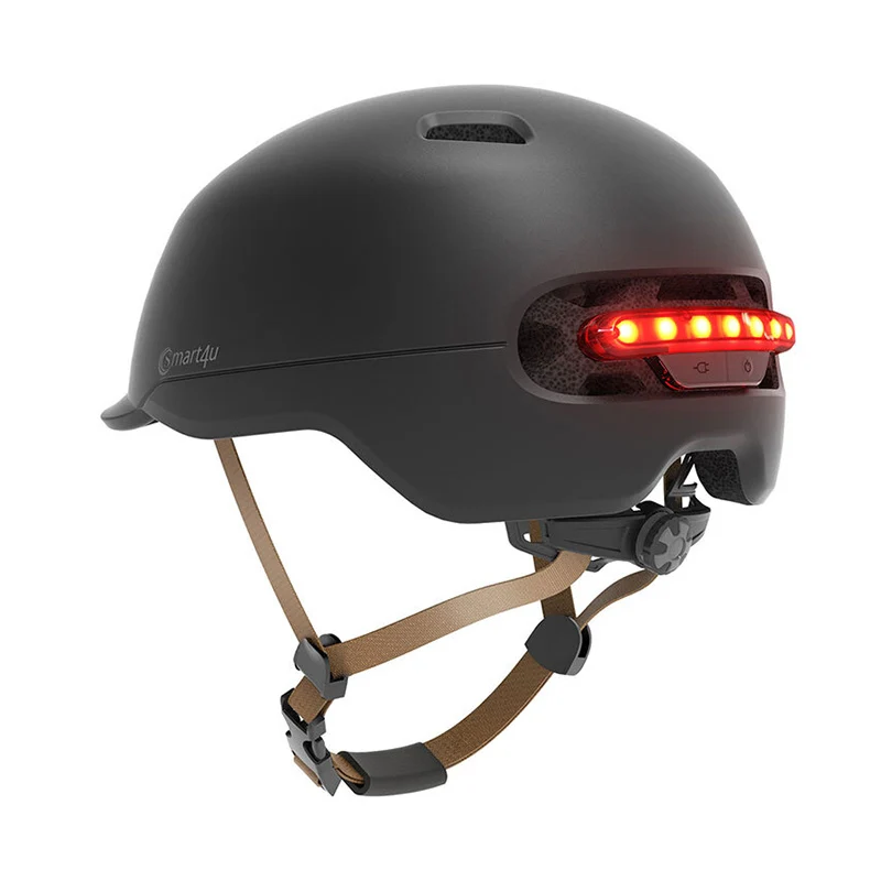 

Original 2019 new Smart4u SH50 waterproof smart motorcycle bicycle helmet back with LED warning lights for adults