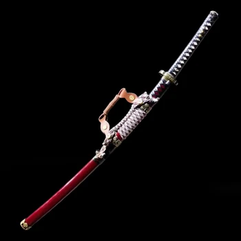 

Handmade T10 Steel under the Solid to Burn Blade katana Long Bending of knife very sharp samara sword Full Tang