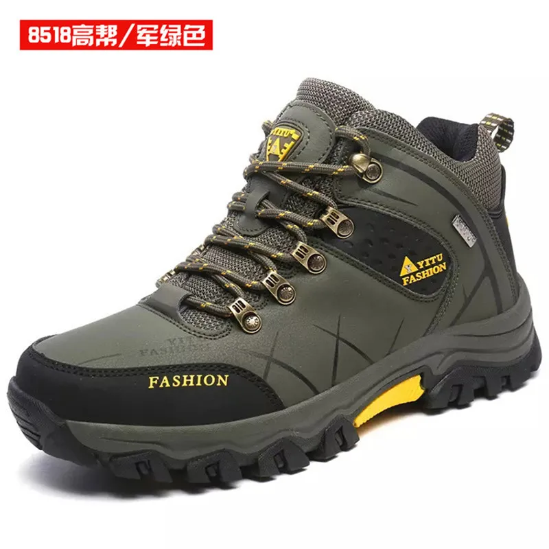 

Men Winter Shoes Outdoor Waterproof Hiking Boots Walking Jogging Hiking Shoes Mountain Sport Boots Climbing Mens Sneakers
