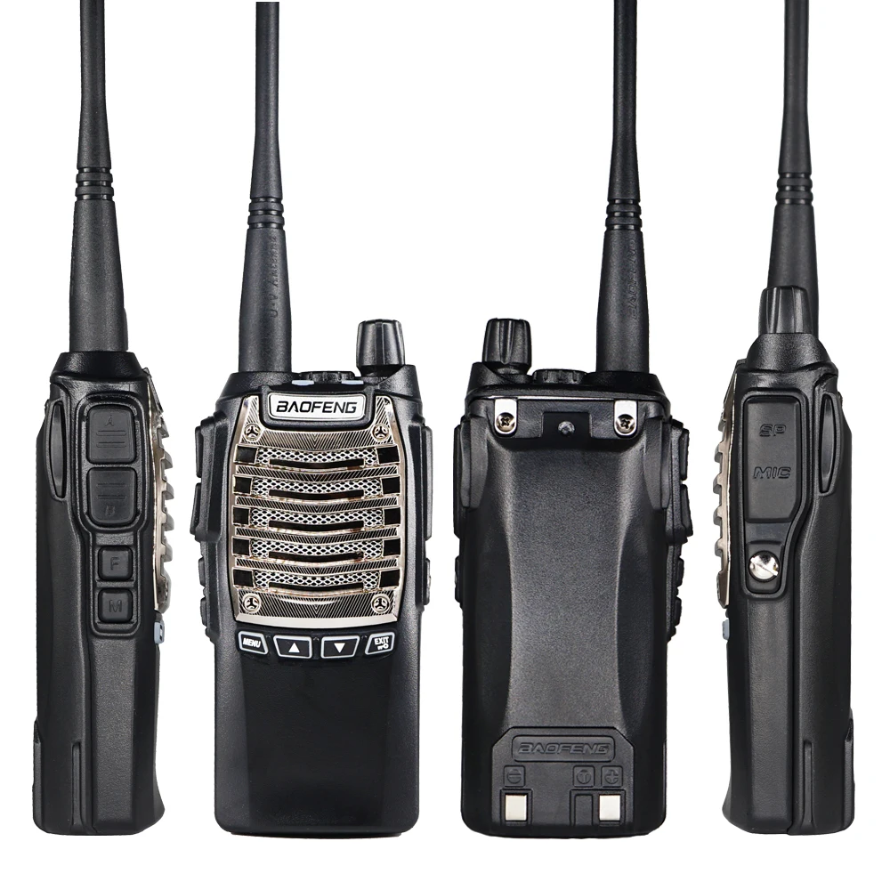 10 км Baofeng Walkie Talkie UV-8D 8 Вт 2800 мАч портативный CB радио Comunicador Hand Free 128 каналов двухстороннее радио с фонариком