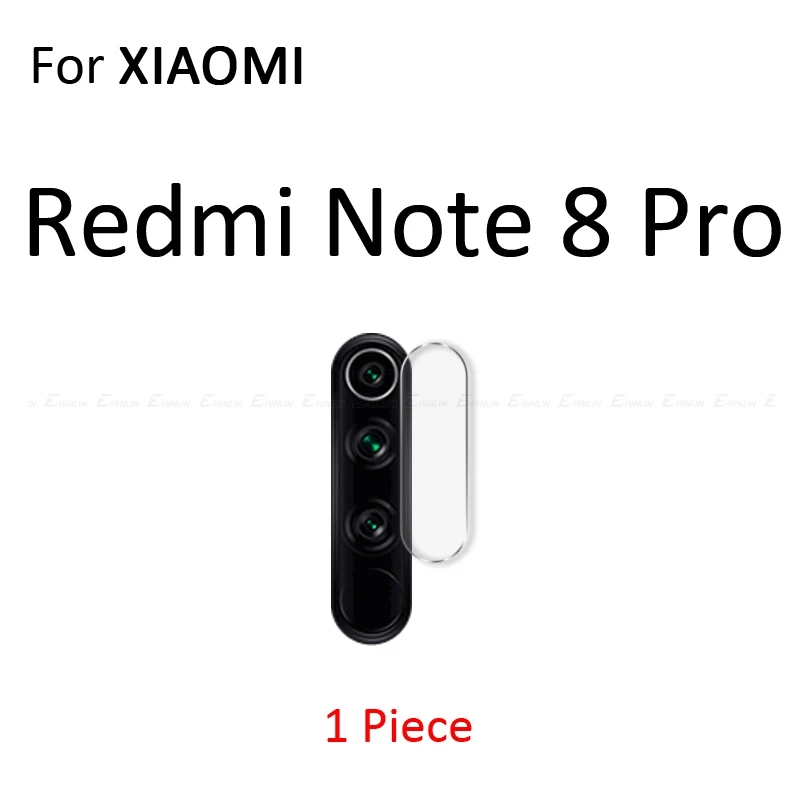 Защитная пленка из закаленного стекла для задней камеры Xiaomi mi 9T 9 SE 8 A3 A2 Lite 6X Max 3 Red mi Note 8T 5 6 7 Pro F1 10 - Цвет: For Redmi Note 8 Pro