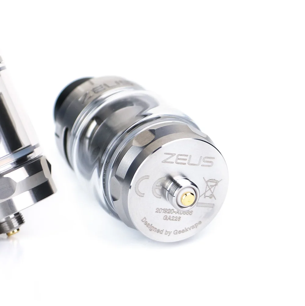 Koop 2pcs vape tank zeus subohm Geekvape Zeus sub ohm tank 5 ml 2 ml fit Mesh Z1 Z2 spoelen Elektronische Sigaret Verstuiver vs zeus x