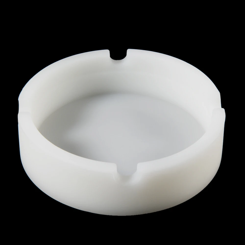 1 Pc Glow In The Dark Luminous Silicone Soft Ashtray for Smoking Cigarette Cigar