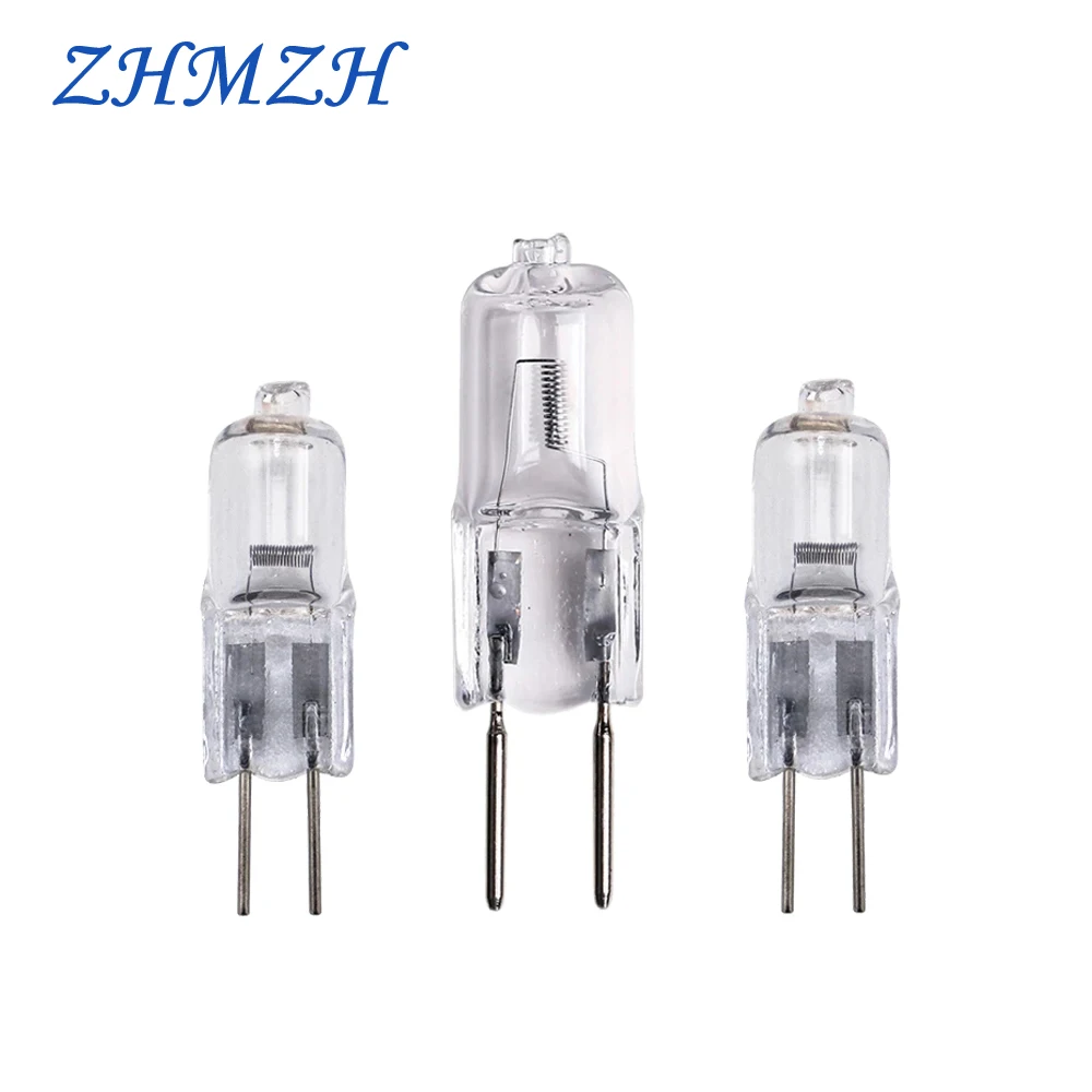 ZHMZH Halogen Lamp Bead G4 20w 35W Low-pressure Light Beads G6.35 50W Crystal Pins Small Bulb Warm White | Лампы и освещение