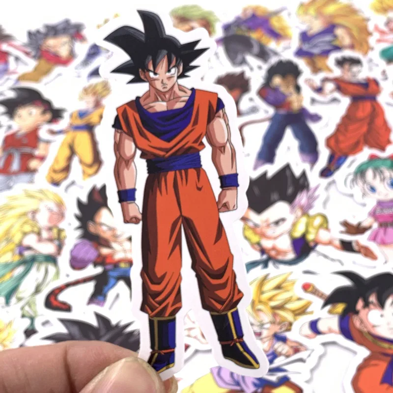 100 шт 7-dragon ball ПВХ стикер ноутбук чемодан для скейтборда холодильник автомобильный стикер