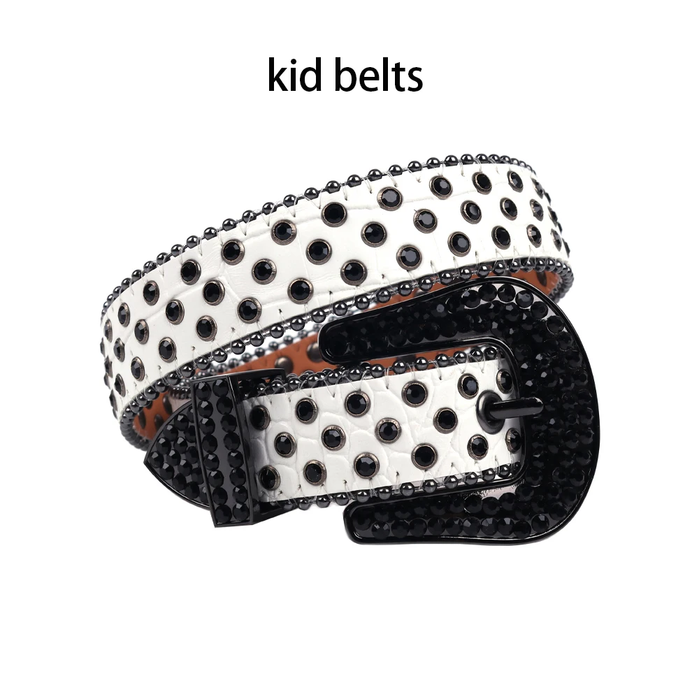 crocodile skin belt Boy Girl Children's Belts Rhinestones Diamond Waistband Dresses Ladies Waistband Baby Girls Accessoriess Cowboy Belts Jeans mens fashion belts Belts