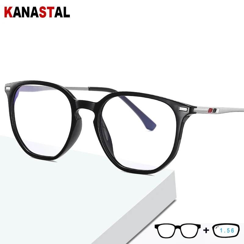 Anti Blue Light Blocking Glasses Women TR90 Eyeglasses Frame Men Prescription Reading Glasses CR39 Lens Hyperopia Myopia Eyewear blue light blockers