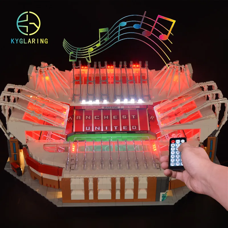 Kyglairng светодиодный светильник комплект совместимый для LEGO 10272 Old Trafford Манчестер