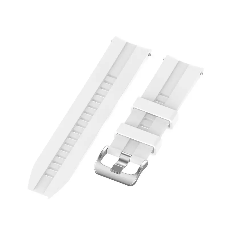 Силиконовый браслет на запястье браслет для Xiaomi Huami Amazfit GTR 47/46 мм ремешок Сталь Туфли с ремешком и пряжкой 22 мм сменный ремешок для часов