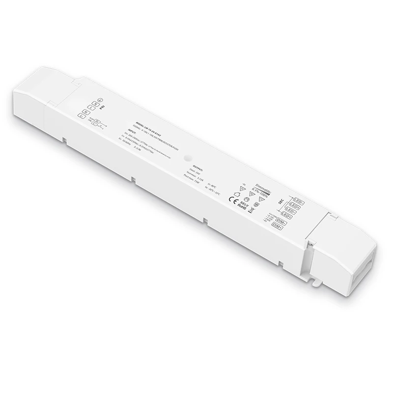 Новый LM-100-24-G1A2 0-10 в 1-10V дали затемняя драйвер AC200V-240V Вход 100W 24V DC 4.17A Выход