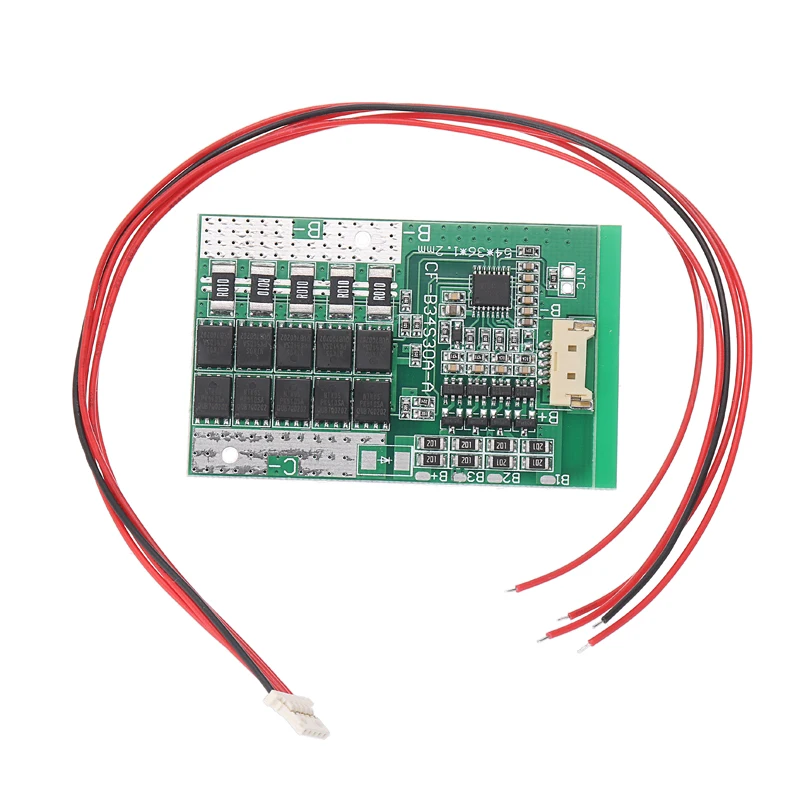 Для LiFePo4 LiFe 1pc 4S 30A 12V BMS PCB Защитная балансировочная плата 18650 батарея