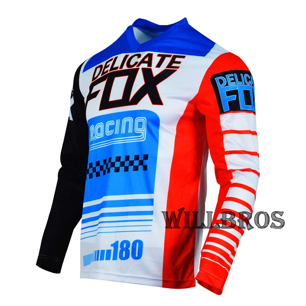 Mx Dirt Bike Racing 180 Race Falcon Nirv Jersey Delicate Fox Motocross