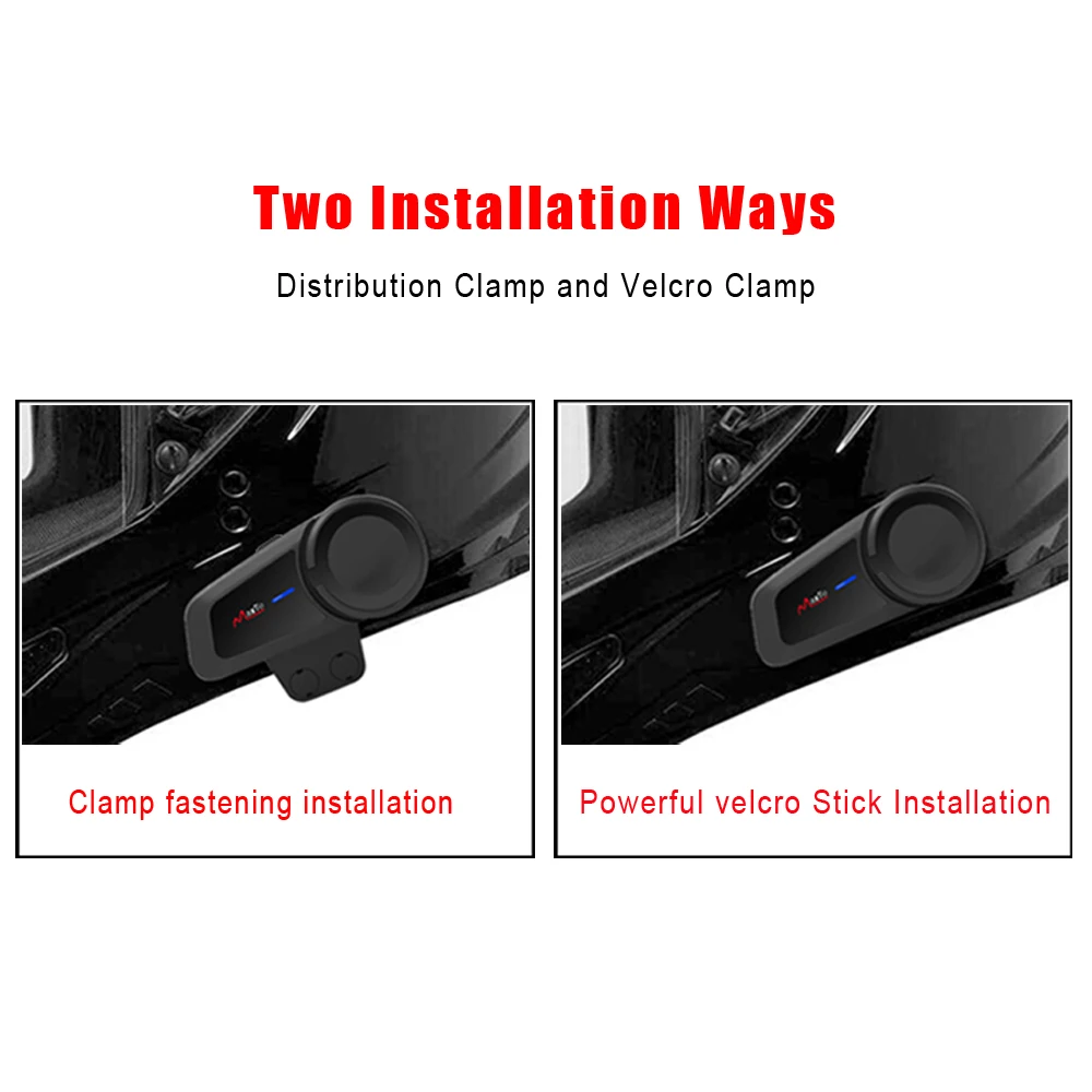 two installation ways