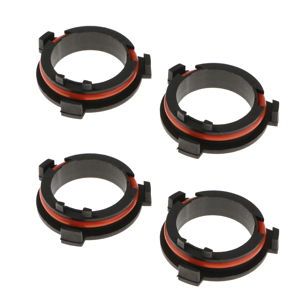 2 Pair H7 LED Bulb Headlight Holder Conversion Kit For  Opel Vauxhall Astra