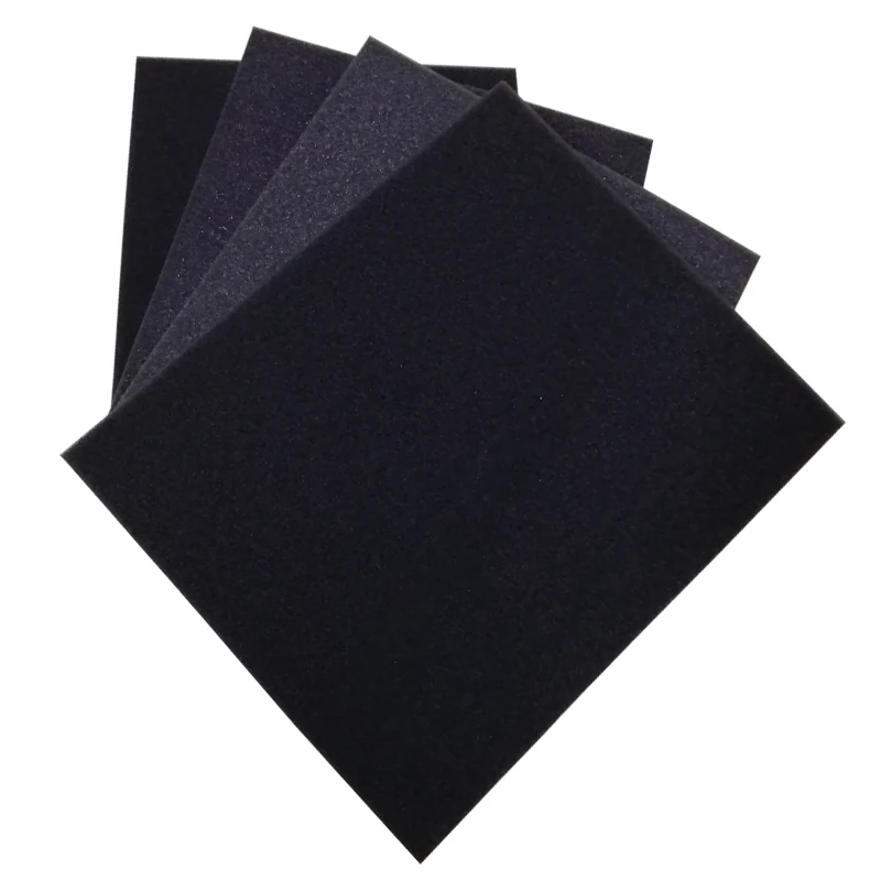 Flexibility Sound absorption shockproof light weight solid PU foam customized size